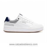 Joma STRIPE 2604 Blanco-Marino  201-0234 