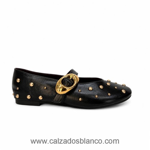 Isteria 1259 SABRINA Tachas Negro  108-0209 