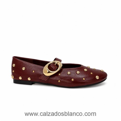 Isteria 1259 SABRINA Tachas Burdeos  108-0210 