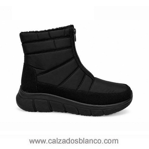 Bota 5508 Negro Cremallera  105-0132 