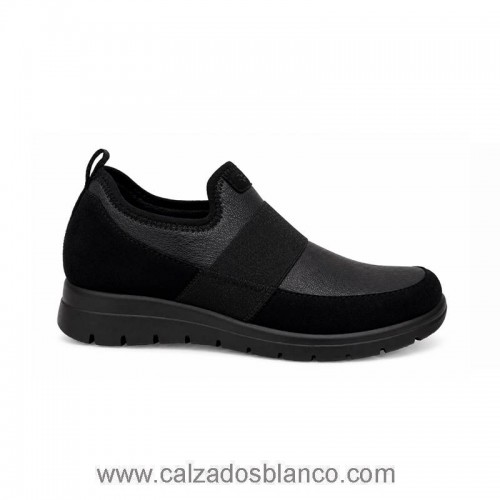Zapato Fly Flot 27X54 Negro Elástico (108-0135)