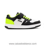 Joma PLATEA LOW JR 2511 Blanco-Lima  301-0136 