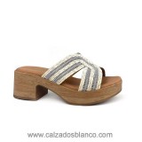 Spike 2565 Rafia-Plata  110-0242 