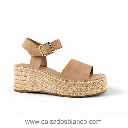 Zapatilla de Esparto CF-5754 Beig (112-0126)