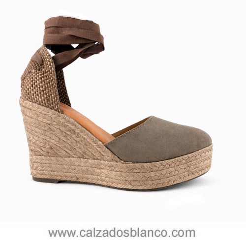 Zapatilla de Esparto Mariel 37118-X Roca (112-0133)