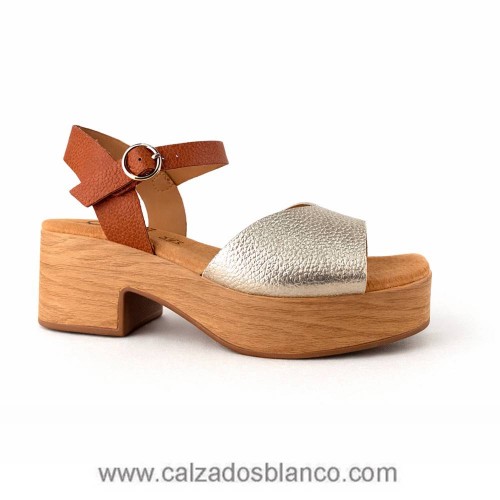 Sandalia Rosa Amada 541L341M Oro (110-0283)