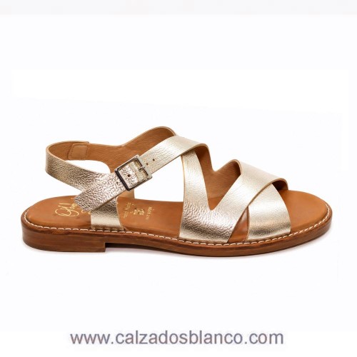 Oh My Sandals 5832 DUNA Gold  110-0329 
