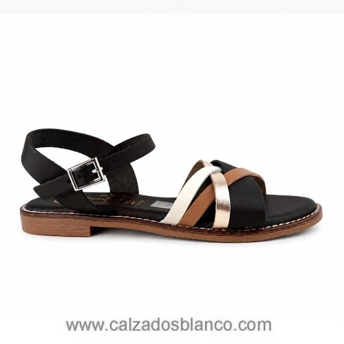 Oh My Sandals 5834 Marrón Combi (110-0324)