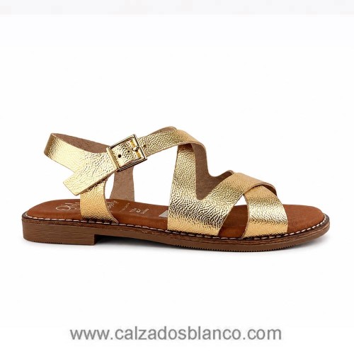 Sandalia Oh My Sandals 5832 DUNA Gold (110-0329)